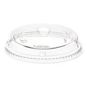Solo 626NSL Prima PET Strawless Lid Clear Flat Lid  - 1,000/cs