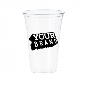 20 oz Custom Printed PET Cold Cups - 1,000/cs