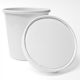 16 oz Pint Premium Ice Cream To Go Container, 250/cs