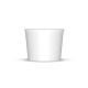 16 oz White Ice Cream Cups