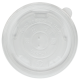 8 oz PP Paper Ice Cream Cup Flat Lid, 1000/cs