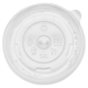 16 oz PP Paper Ice Cream Cup Flat Lid, 1000/cs