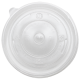24/32 oz PP Paper Ice Cream Cup Flat Lid, 600/cs