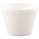 Dart 16MJ32 16 oz White Foam Food Bowl, 500/cs
