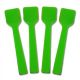 Solid Green Gelato Spoons, 3000/cs