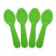 Mini Green Taster Spoons, 3000/cs