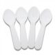 Mini White Taster Spoons, 3000/cs