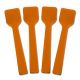 Solid Orange Gelato Spoons, 3000/cs