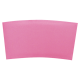 12-20 oz Pink Traditional Cup Jackets, 1000/cs