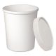 32 oz Quart Premium Vented Ice Cream To Go Container, 250/cs