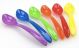 Colored Plastic Curve Spoons, 1000/cs