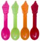 Heavy Weight Colored Swirl Spoons, 1000/cs