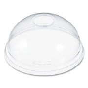 Solo DLR626 Clear PET Dome Lid  - 1,000/cs