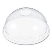 Solo DLR626 Clear PET Dome Lid  - 1,000/cs