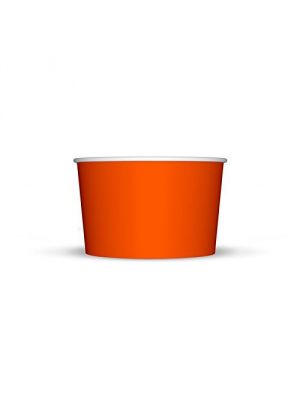 20 oz Orange Ice Cream Cups