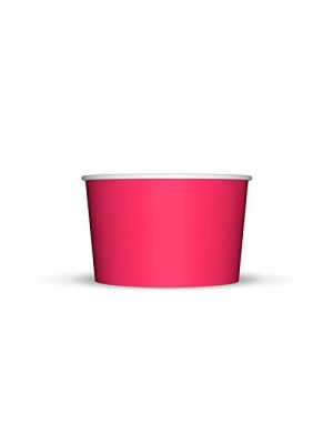 20 oz Pink Ice Cream Cups