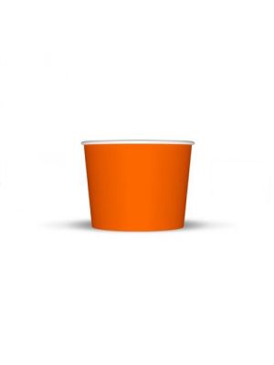 4 oz Orange Ice Cream Cups