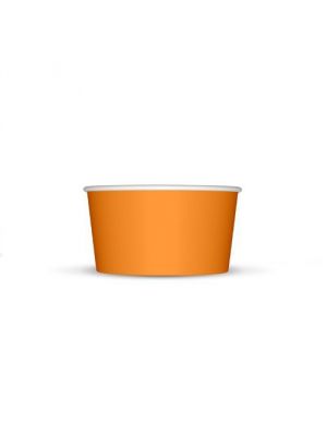 6 oz Orange Ice Cream Cups