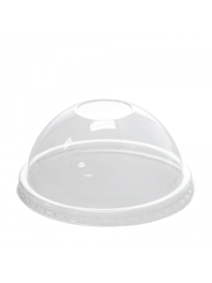 6 oz PET Paper Ice Cream Cup Dome Lid, 1000/cs
