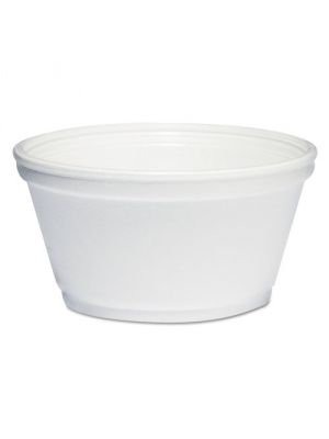 Dart 8SJ20 8 oz White Foam Food Bowl, 1000/cs