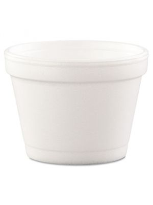 Dart 4J6 4 oz White Foam Food Bowl, 1000/cs