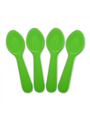 Mini Green Taster Spoons, 3000/cs