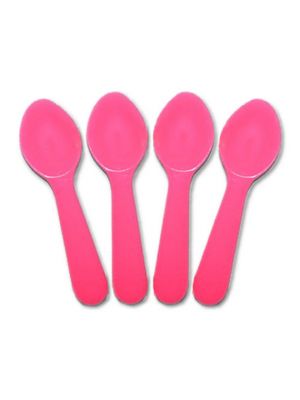 Mini Pink Taster Spoons, 3000/cs
