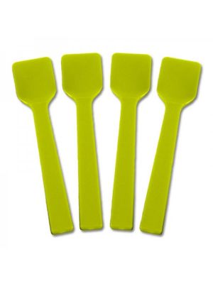 Solid Yellow Gelato Spoons, 3000/cs