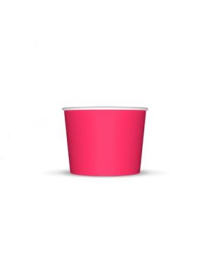 12 oz Pink Ice Cream Cups