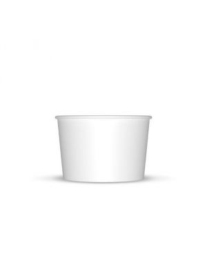 3 oz White Ice Cream Cups