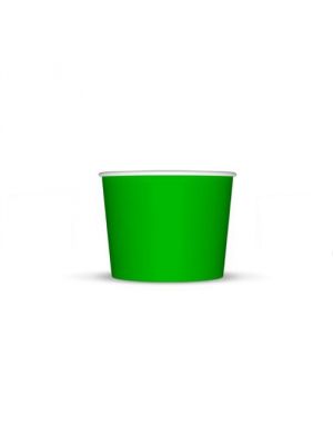 8 oz Green Ice Cream Cups