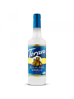 Torani Sugar Free Vanilla Syrup (750 ML)