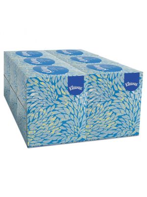 White Facial Tissue, 2-Ply, Pop-Up Box, 95/Box, 6 Boxes/Pack