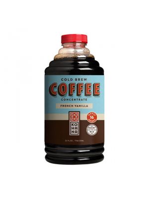 Kohana Conventional French Vanilla Cold Brew Concentrate 32 oz, 6/cs