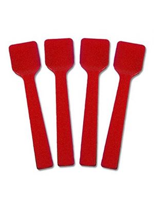 Solid Red Gelato Spoons, 3000/cs