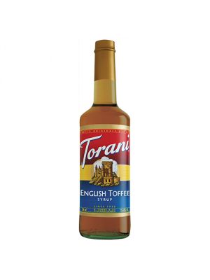 Torani English Toffee Syrup (750mL)