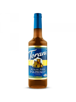 Torani Sugar Free Hazelnut Syrup (750 mL)