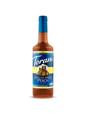 Torani Sugar Free Peach Syrup (750 mL)