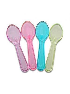 Mini Transparent Mixed Taster Spoons, 3000/cs